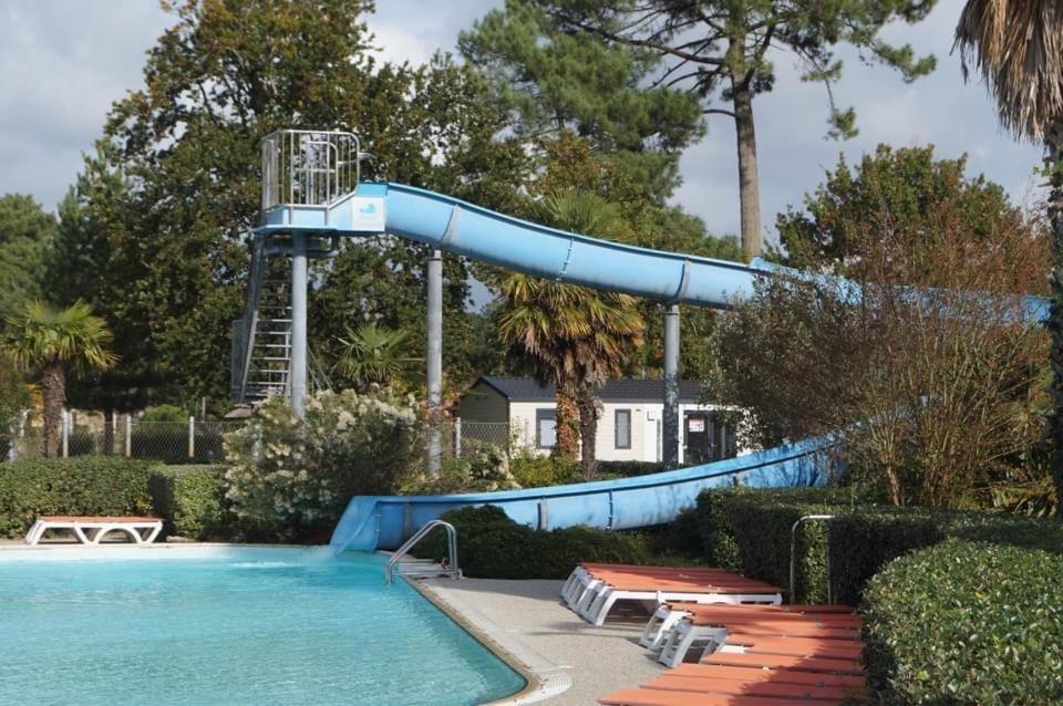 Mobilhome Tout Confort Les Viviers Lege-Cap-Ferret Bagian luar foto